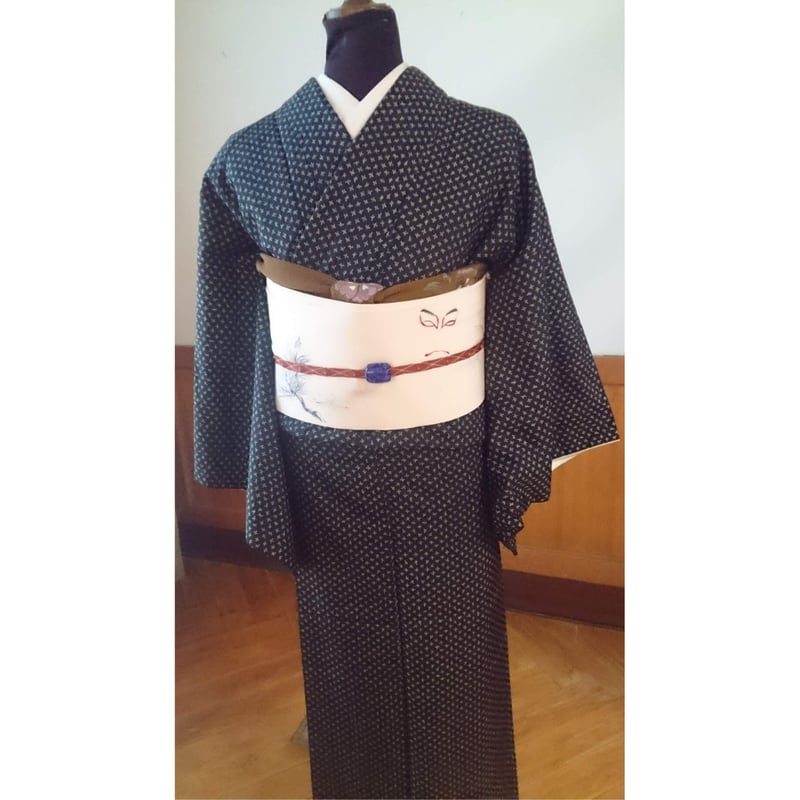 歌舞伎ファン必見!!「助六・揚巻」手描き本仕立て名古屋帯 新品・未使用 歌舞伎ファン必見!!「助六・揚巻」手描き本仕立て名古屋帯 新品