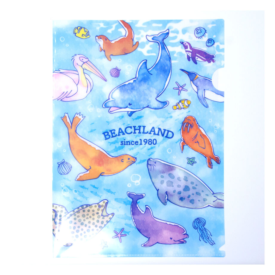 オリジナルA4クリアファイル 水彩風 | 南知多ビーチランドオンライン