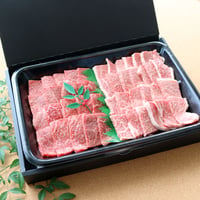 黒毛和牛 霜降りカルビ/赤身カルビ 焼肉用（800ｇ）＊ギフト＊