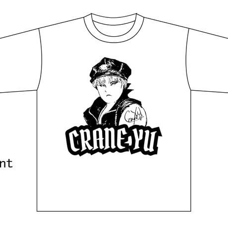 クレーン・ユウ　オリジナルTシャツ