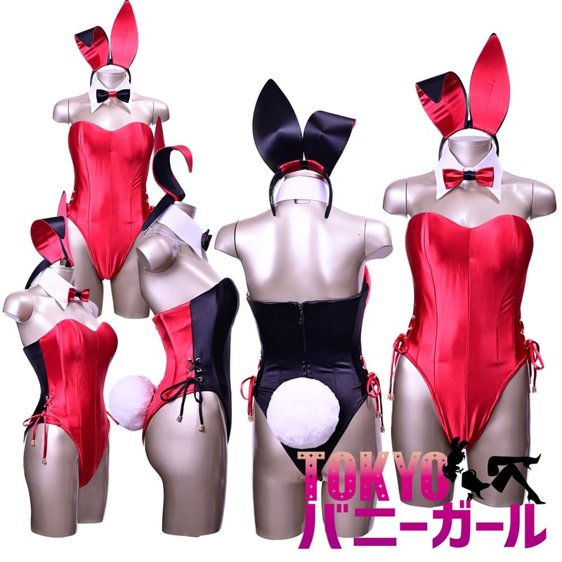 パルフェット バニーガール コスプレ ワインレッド 【公式通販】
