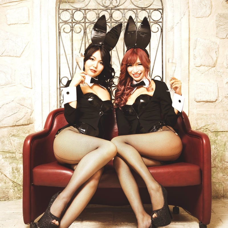 TOKYO バニーガール　バニースーツ　ブラック　9点セット Amazon.co.jp: バニーガール 衣装 9点セット 飾り付【ブラック