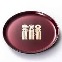 玉虫塗コースター　七夕