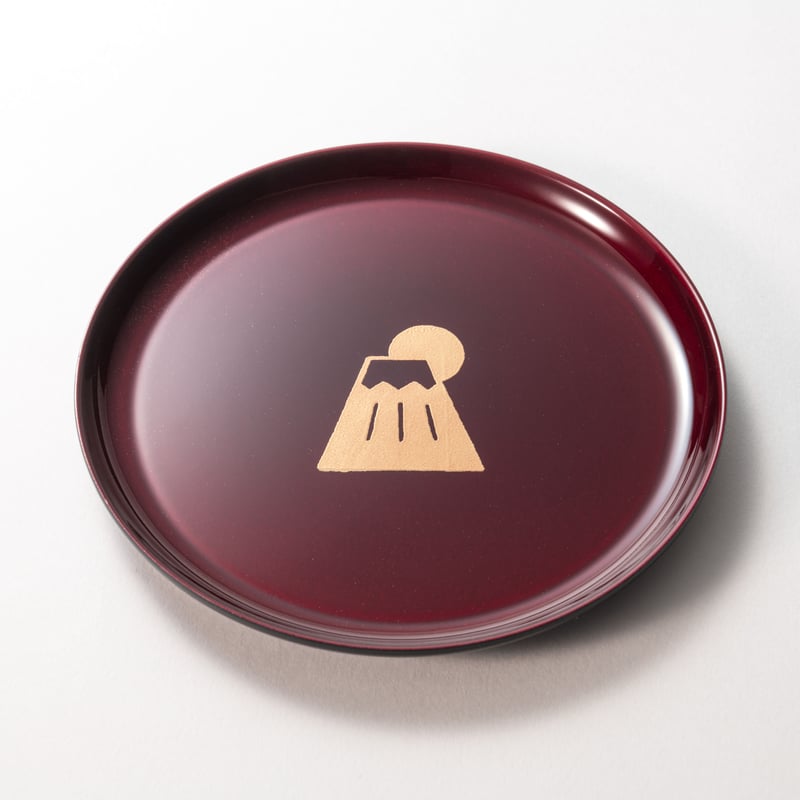 玉虫塗 銘々皿 1933年創業 玉虫塗総本舗 東北工芸製作所