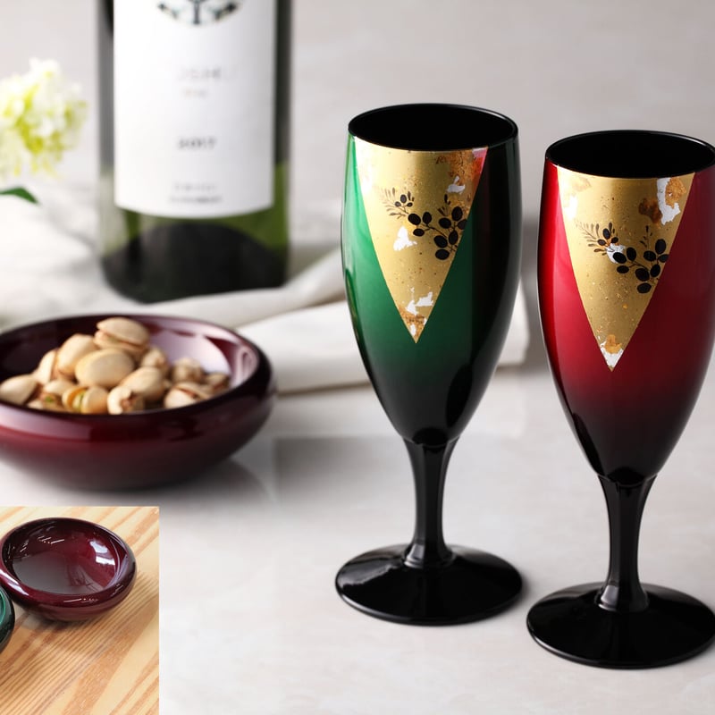 玉虫塗 供物 お祝い赤い漆器の皿型2個セット 超美品 玉虫塗 供物 お祝い赤い漆器の皿型2個セット 超美品 夫婦