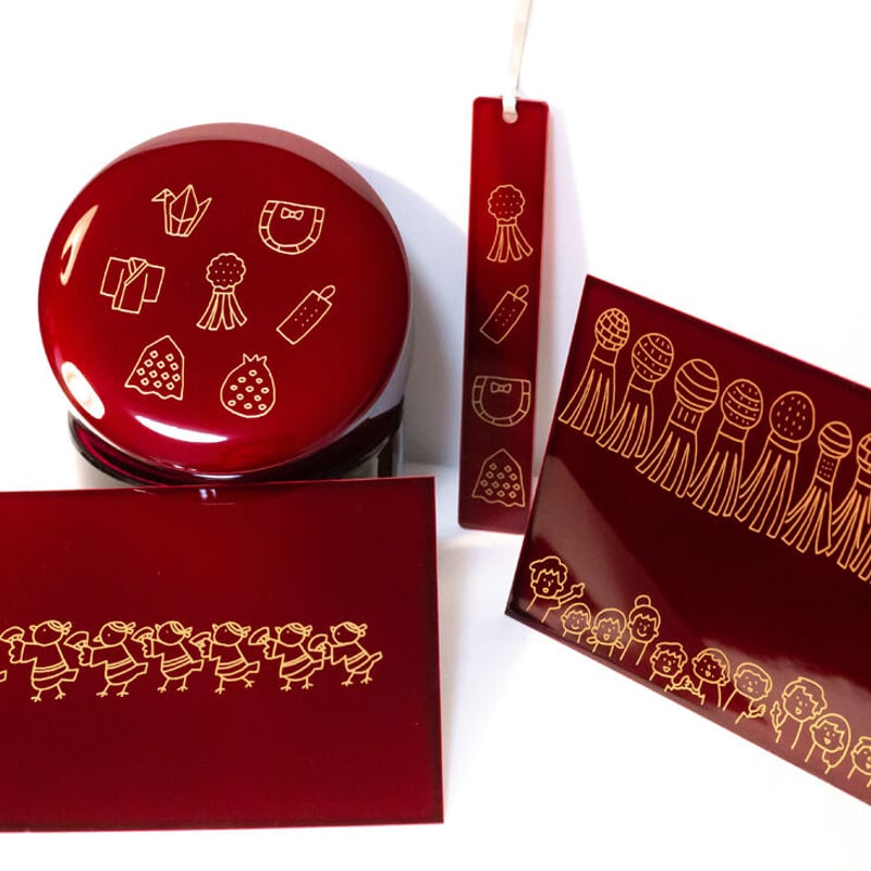 玉虫塗ポストカード 仙台七夕まつり | 玉虫塗ショップ 公式オンライン