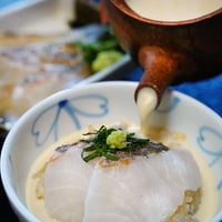 豆乳鯛茶漬け
