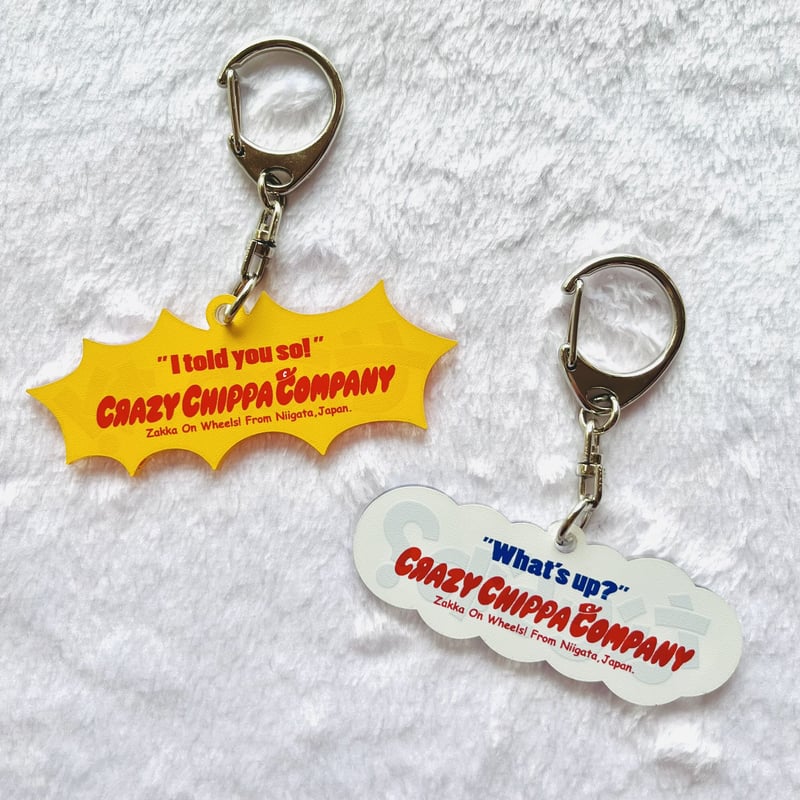 新潟方言 アクリルキーホルダー | 移動式雑貨屋 クレイジーチッパ