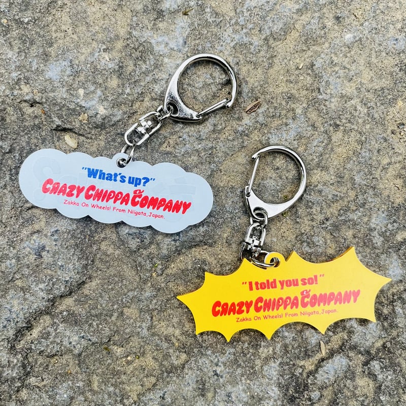 新潟方言 アクリルキーホルダー | 移動式雑貨屋 クレイジーチッパ