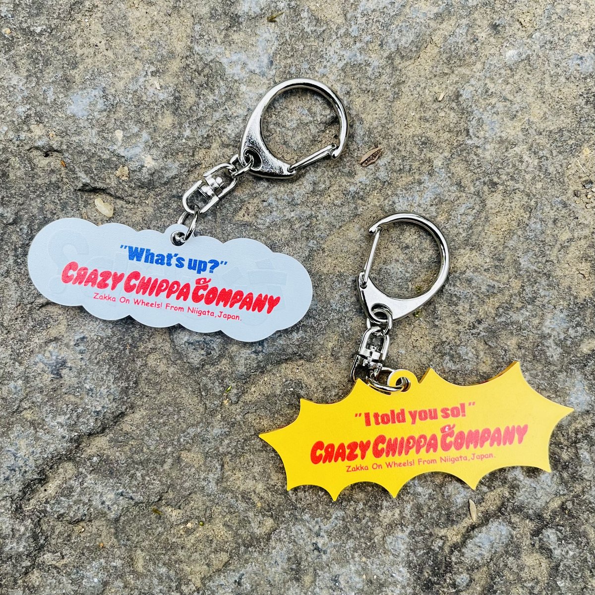 【新品】グレイ ビッグエコー アクリルキーホルダー 5種 コンプリート 非売品 新潟方言 アクリルキーホルダー | 移動式雑貨屋 クレイジーチッパ