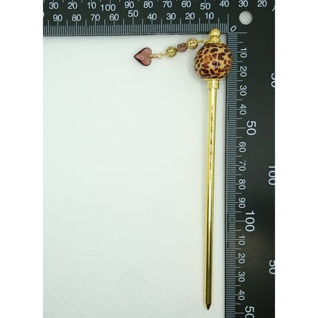 かんざし“金と銀”の“金”【ハンドメイド】