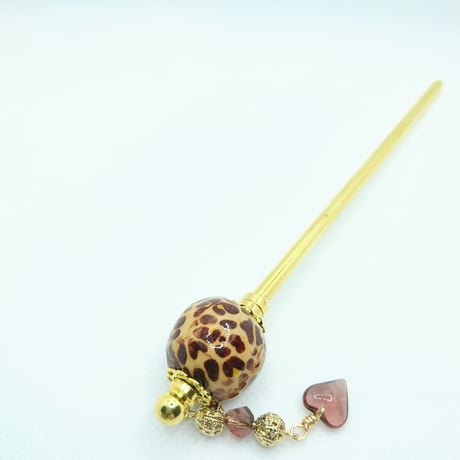 かんざし“金と銀”の“金”【ハンドメイド】