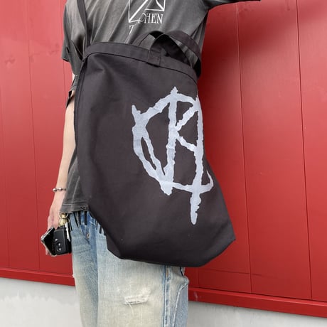 23SS Reversible 2way wappen tote bag
