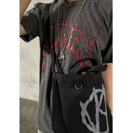 23SS Reversible 2way wappen tote bag