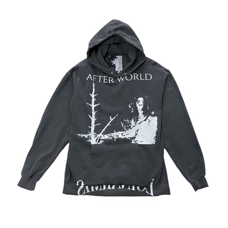After world vintage washed hoodie | LOIN ARMIS