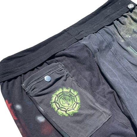 ④1OF1 DRAW CORD FLARE ROUGH TEE PANTS