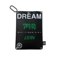 "DREAM or DESIRE" LEATHER POUCH