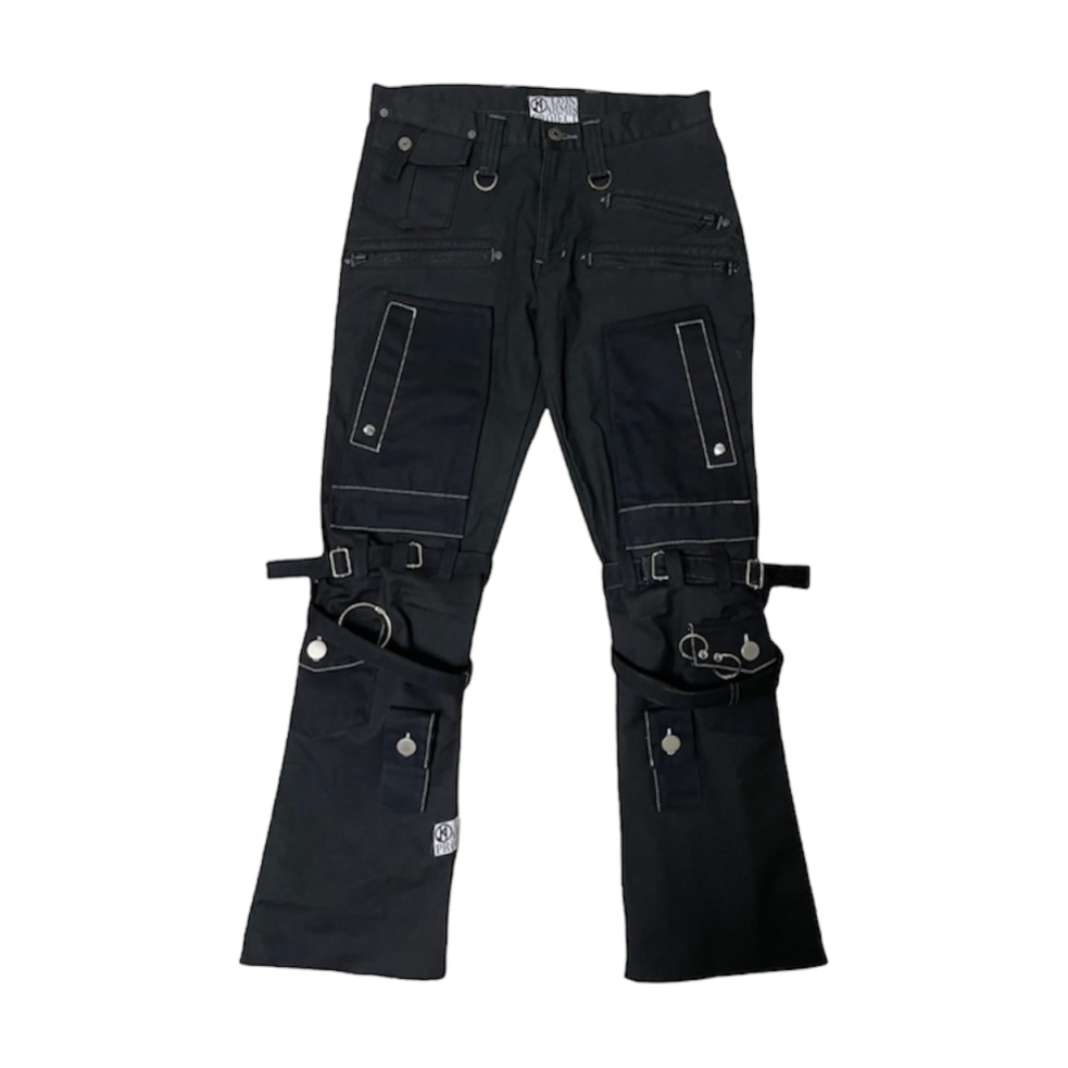 パンツ archive NICOLE bondage flare cargo pants Avant Garde × If Six Was Nine × Streetwear Deorart Bondage