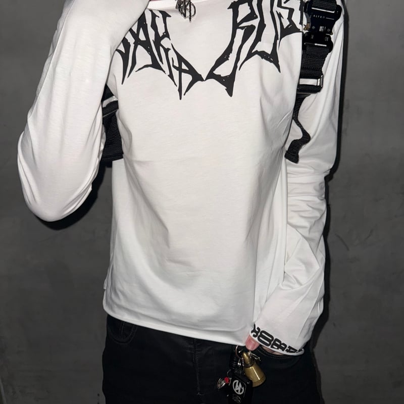 釈迦坊主 Old logo long sleeve | LOIN ARMIS