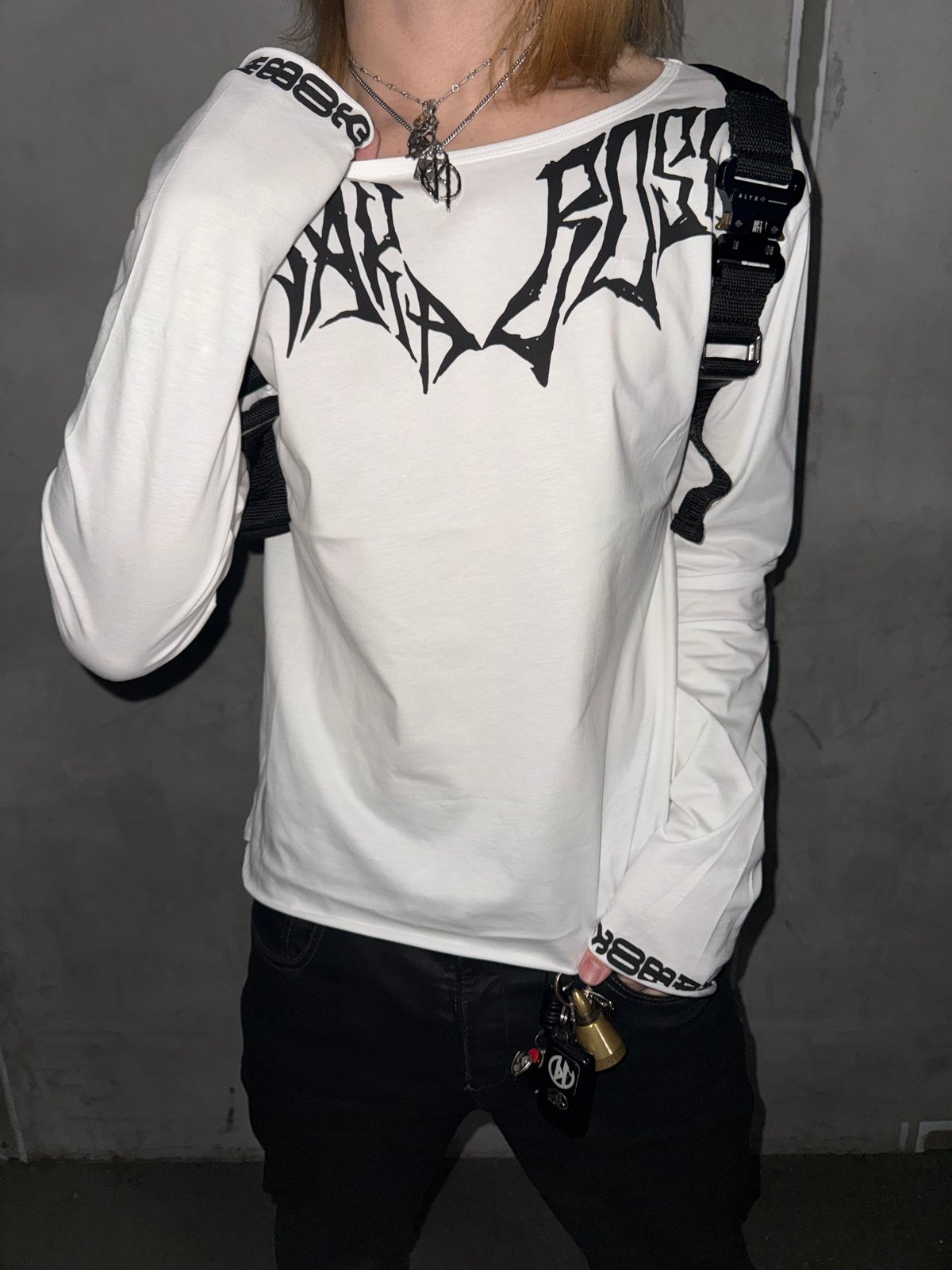 釈迦坊主 Old logo long sleeve | LOIN ARMIS