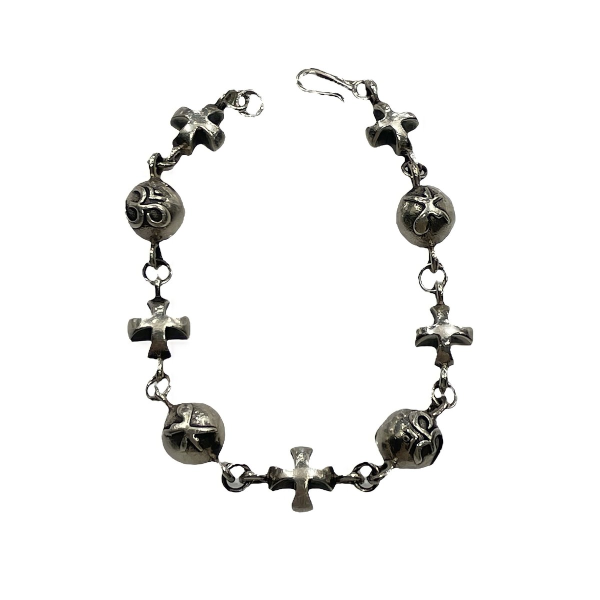 アクセサリー LOINARMIS iron cross ball chain bracelet アクセサリー LOINARMIS iron cross ball chain bracelet iron