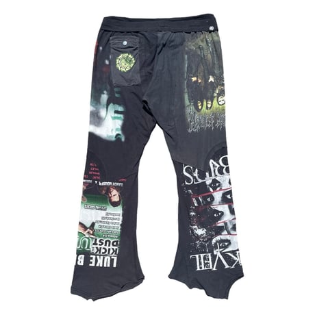 ④1OF1 DRAW CORD FLARE ROUGH TEE PANTS