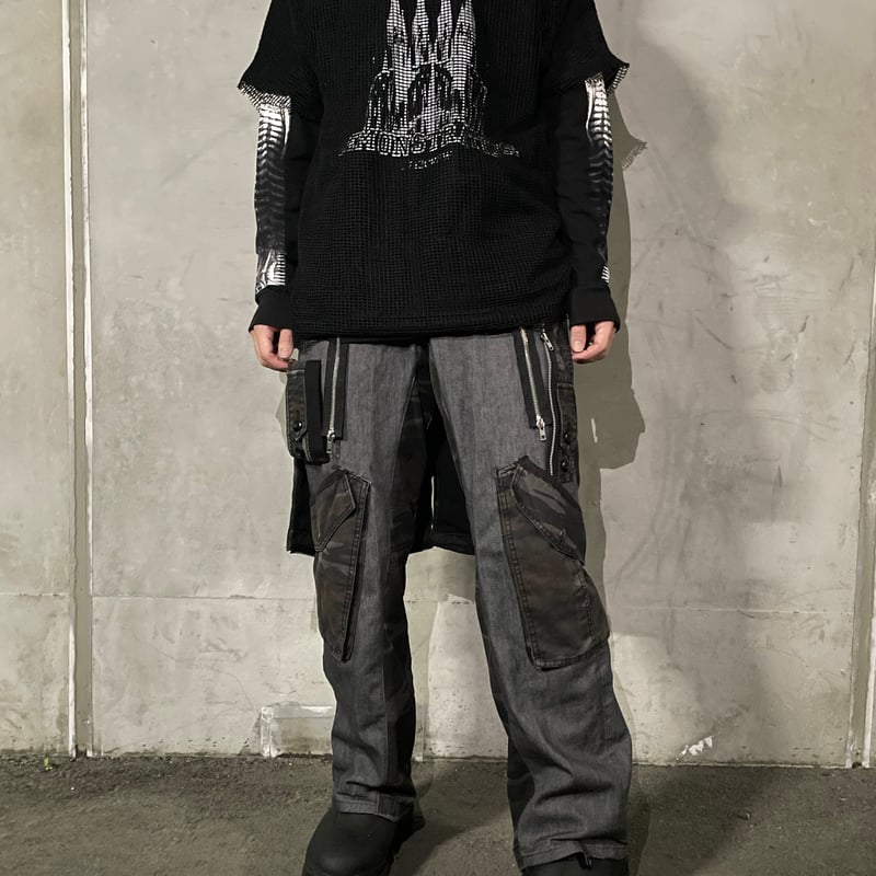 1of1 2way docking court flare denim | LOIN ARMIS