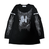 25AW］Mesh layer long sleeve tee | LOIN ARMIS