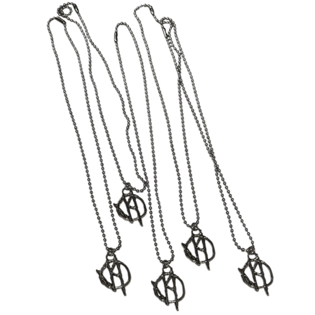 "Claw scratched" logo necklace ver.2.0