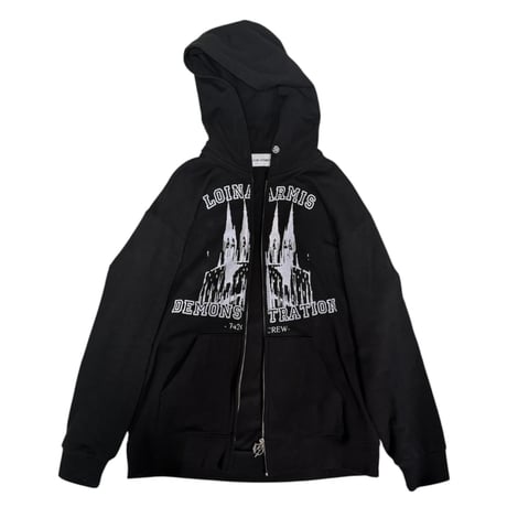 Ruined castle logocharm hoodie ver2.0