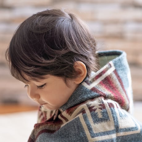 【The Little Poncho】CRUZ CIELO (0-2T)