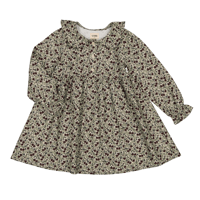 LOIR paris 】Romper NINE - Brown Velvet（12M,18
