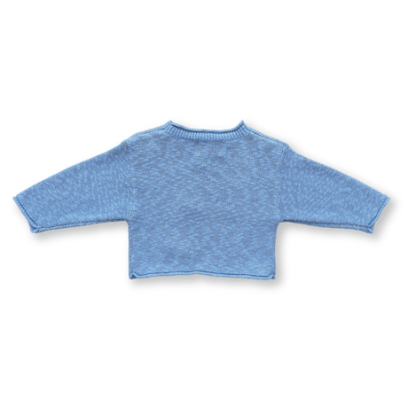 【GROWN】Wild Flower Pull Over - Sky
