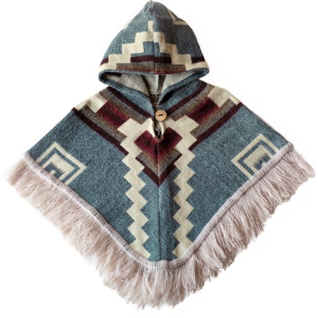 【The Little Poncho】CRUZ CIELO (0-2T)