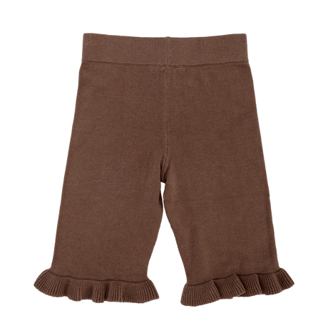 【GROWN】 Organic Frill Pant - Mushroom (1 - 3y)