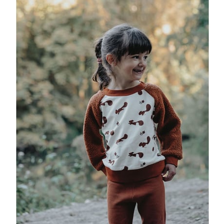 【 KAPOUNE 】Baby and Child Leggings Cognac