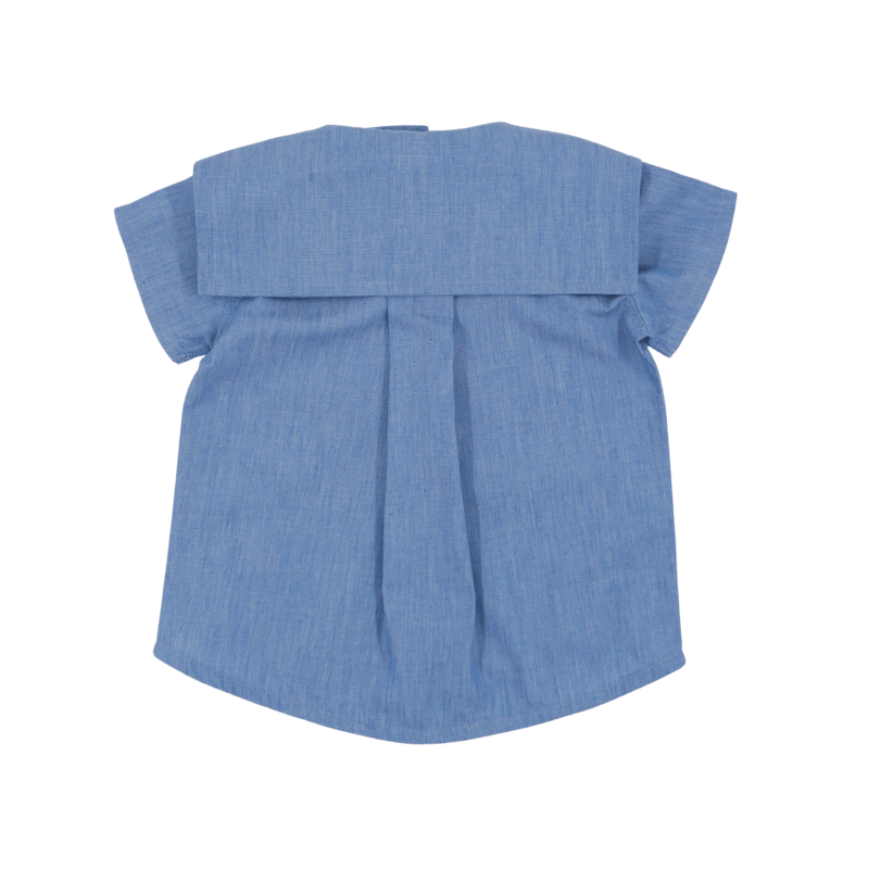 LOIR paris 】 LORETTE SHIRT - DENIM （18M,24M,3