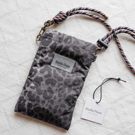 【 Studio Noos 】Antra Leopard Phone Bag + Phone Cord