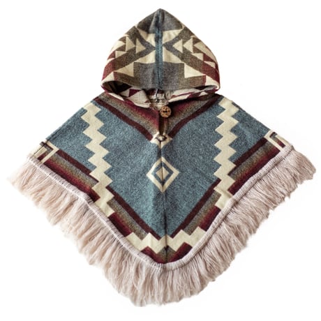 【The Little Poncho】CRUZ CIELO (0-2T)