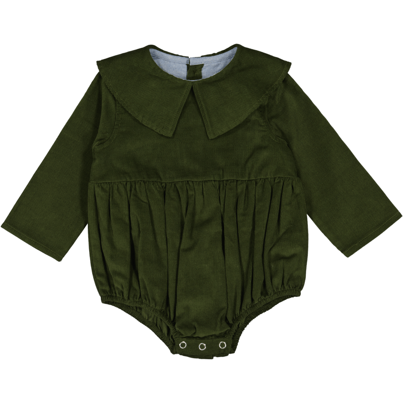 LOIR PARISロンパース LOIR paris 】Romper NINE - Brown Velvet（12M,18