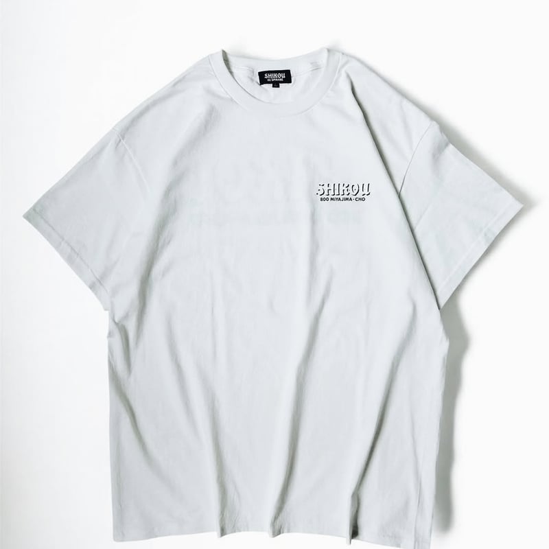 800SHIKOU TEE/WHITE | SHIKOU