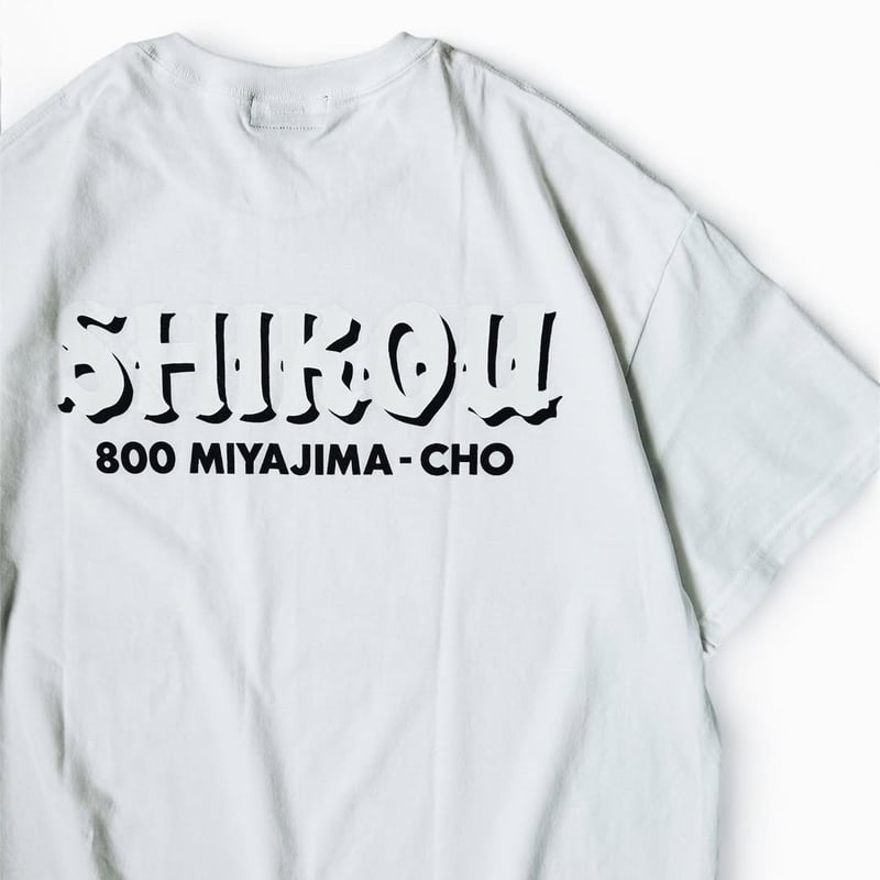 800SHIKOU TEE/WHITE | SHIKOU