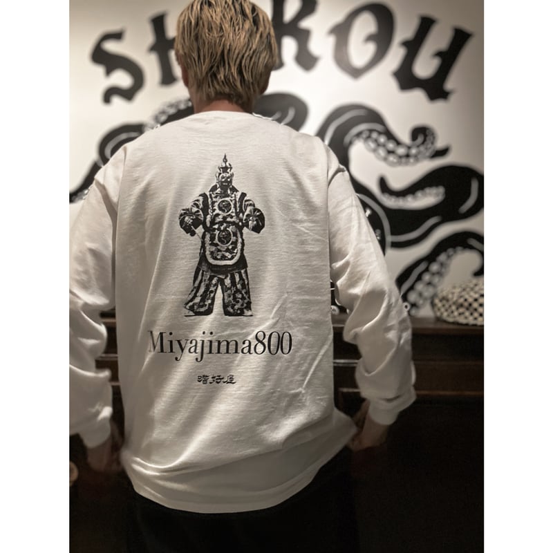 SOUVENIR LS TEE/WHITE | SHIKOU