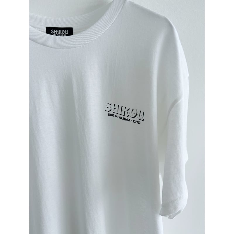 800SHIKOU TEE/WHITE | SHIKOU
