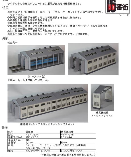 CATEGORY HOゲージサイズ ストラクチャーキット | 鉄道模型 cosmic