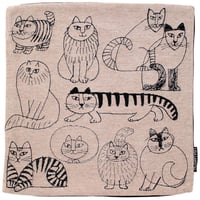 【リサ・ラーソン】クッションカバー　スケッチキャット