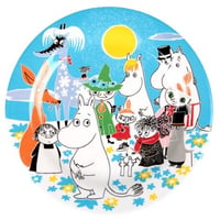 【ムーミン】メラミンプレート　MOOMIN SUMMER DAY
