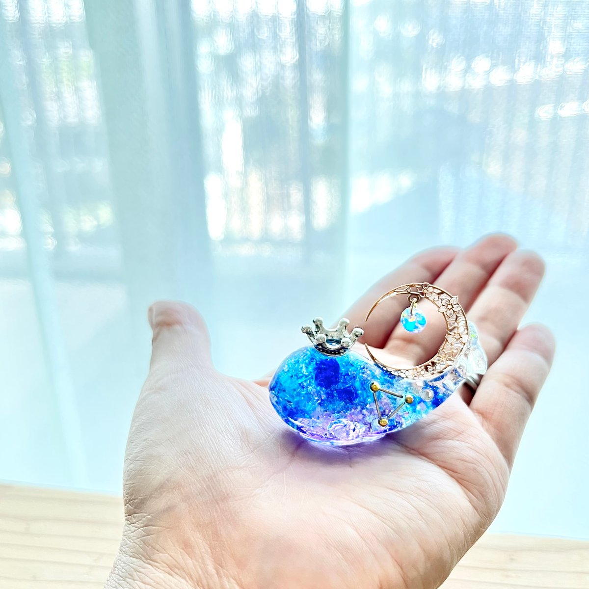 潤う手乗りクジラ〜琉球の空と冬の大三角〜 | irohaya.