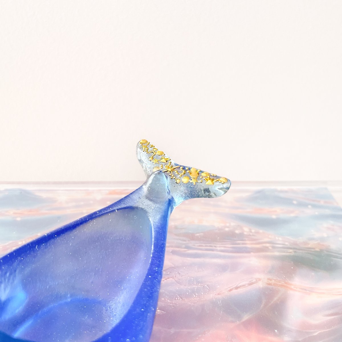 ☆9/27 21:00〜 抽選販売☆クジラのカラフル小物入れ【ブルー】 | irohaya.