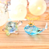 【個展ペア作品】冒険物語編〜星空に描くシャチとクラゲの星座盤〜